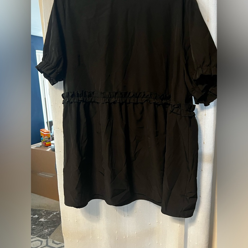 Black top for work.
